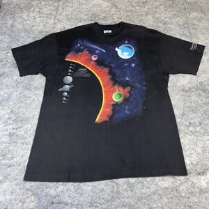 VTG 90s Hanes Beefy-T Single Stitch Shirt Size XL‎ Solar System Discovery Place